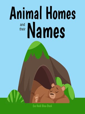 cover image of Animal Homes and Their Names